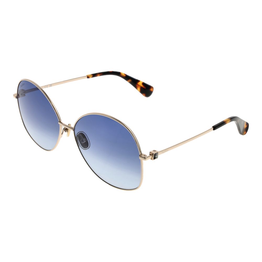 Lunettes de soleil Gold rondes dorées