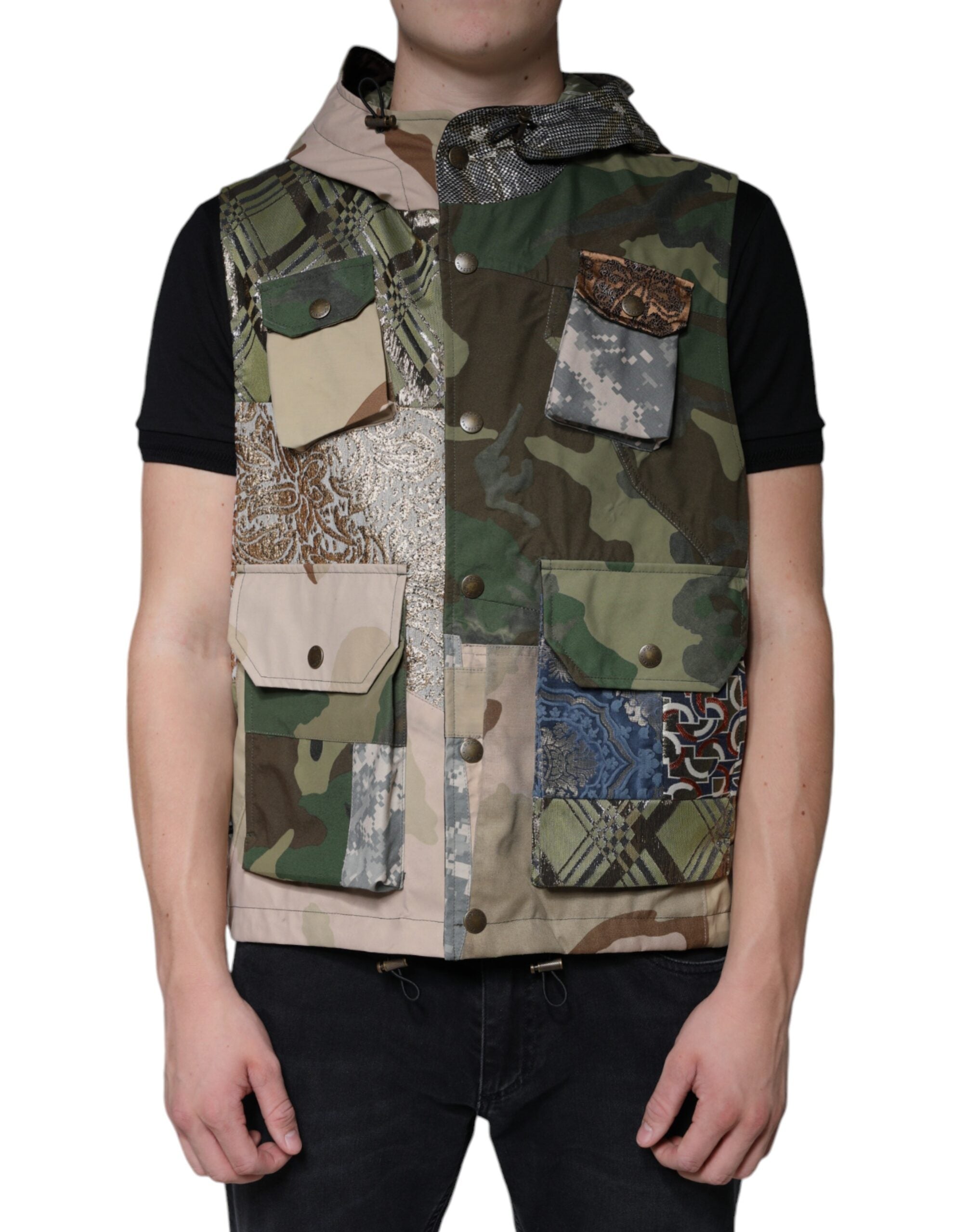 Veste sans manche Dolce & Gabbana multicolore