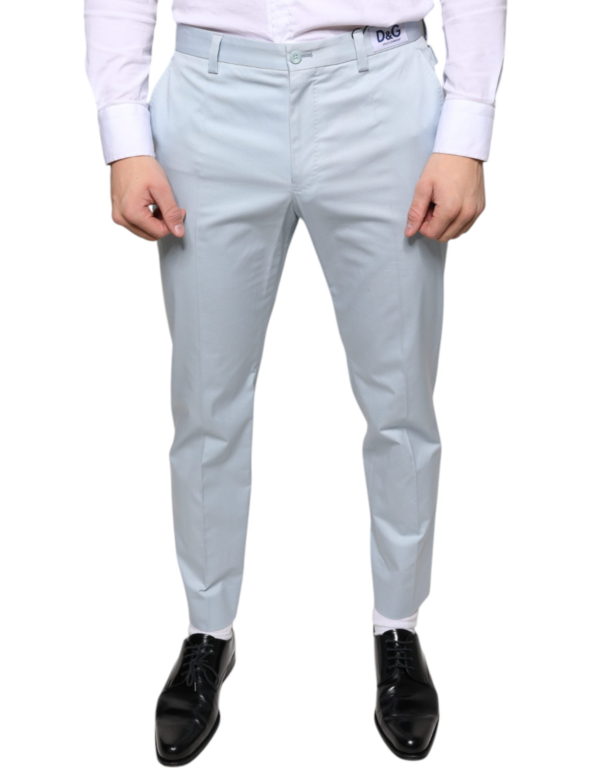 Pantalon Dolce & Gabbana skinny bleu clair