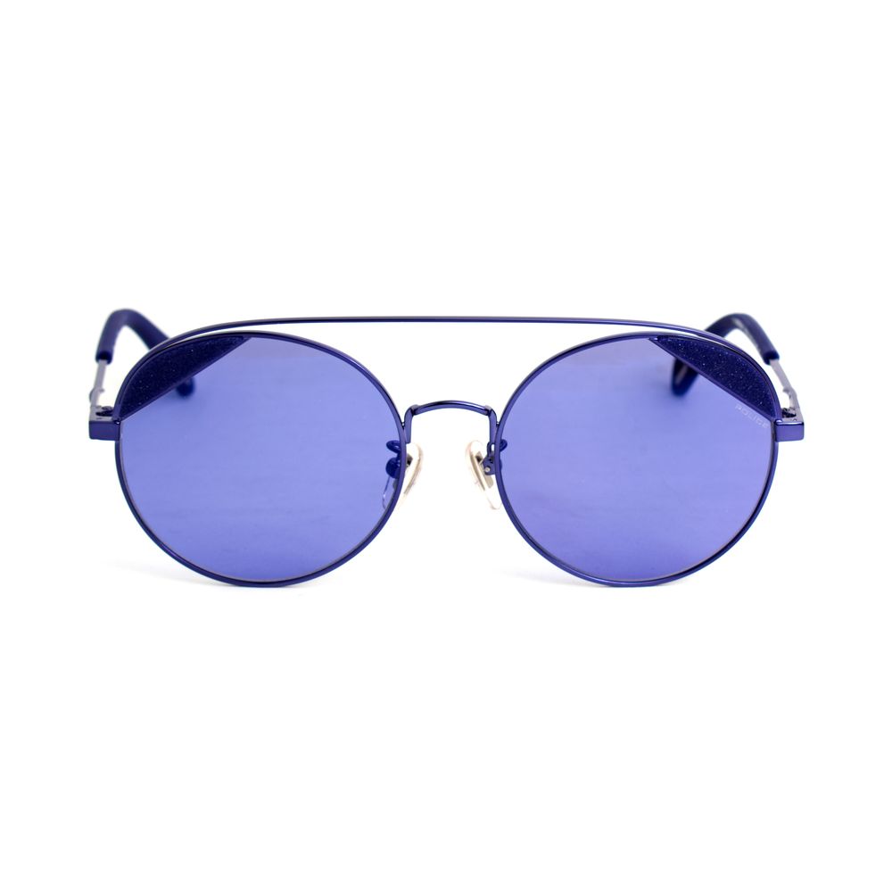 Lunettes Police SPLA94548P6B bleu miroir
