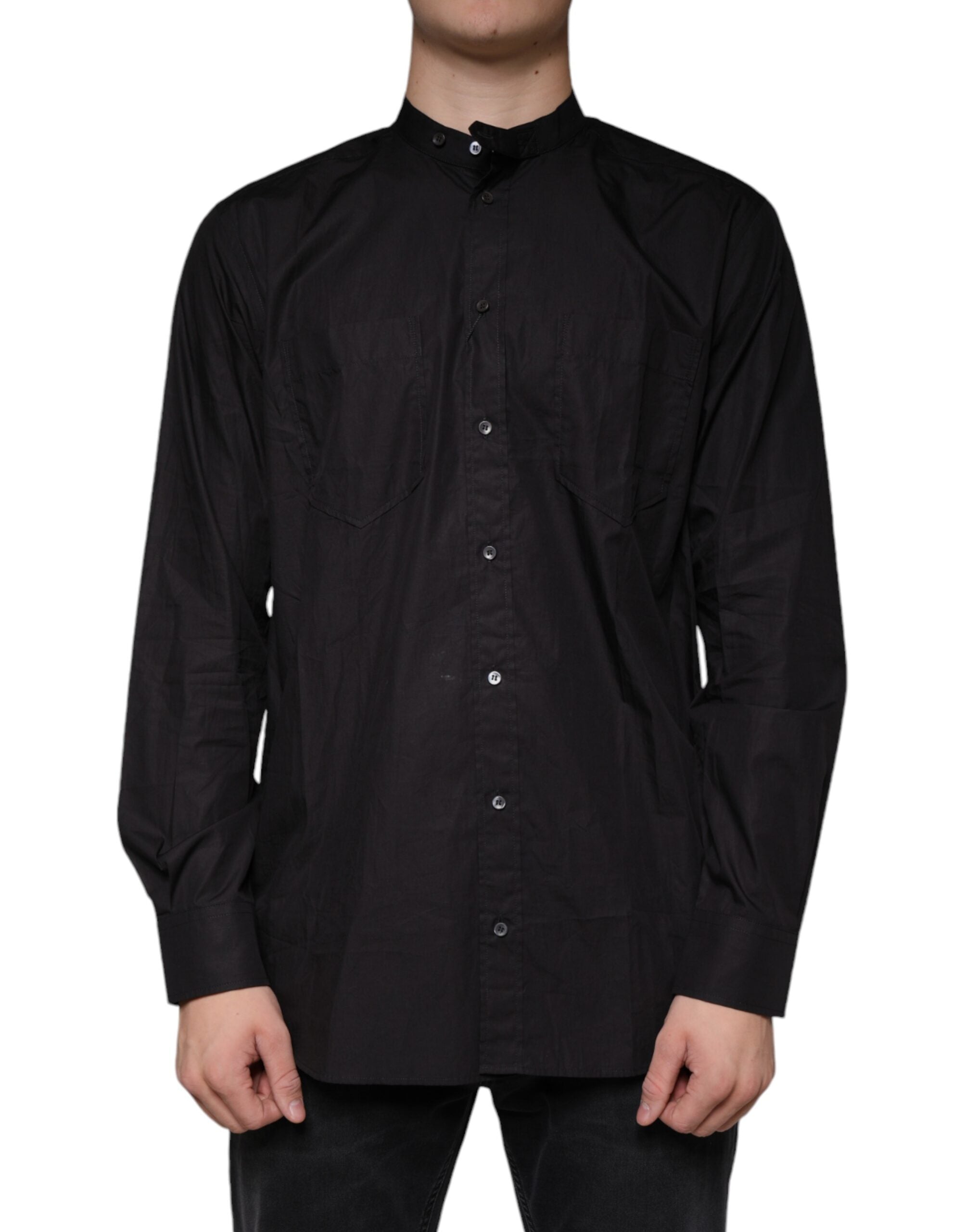 Chemise Dolce & Gabbana à manches longues noires