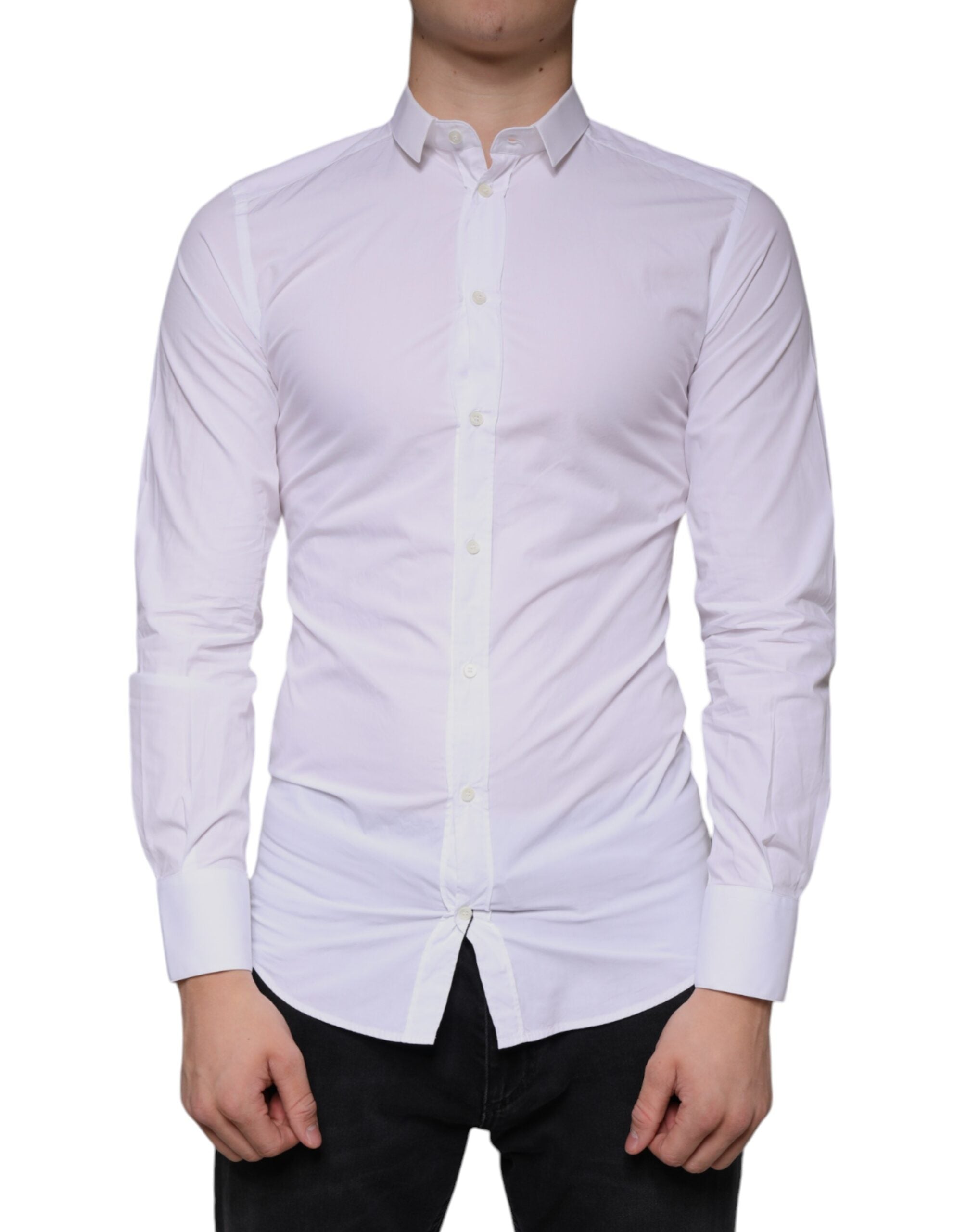 Chemise Dolce & Gabbana GOLD blanche