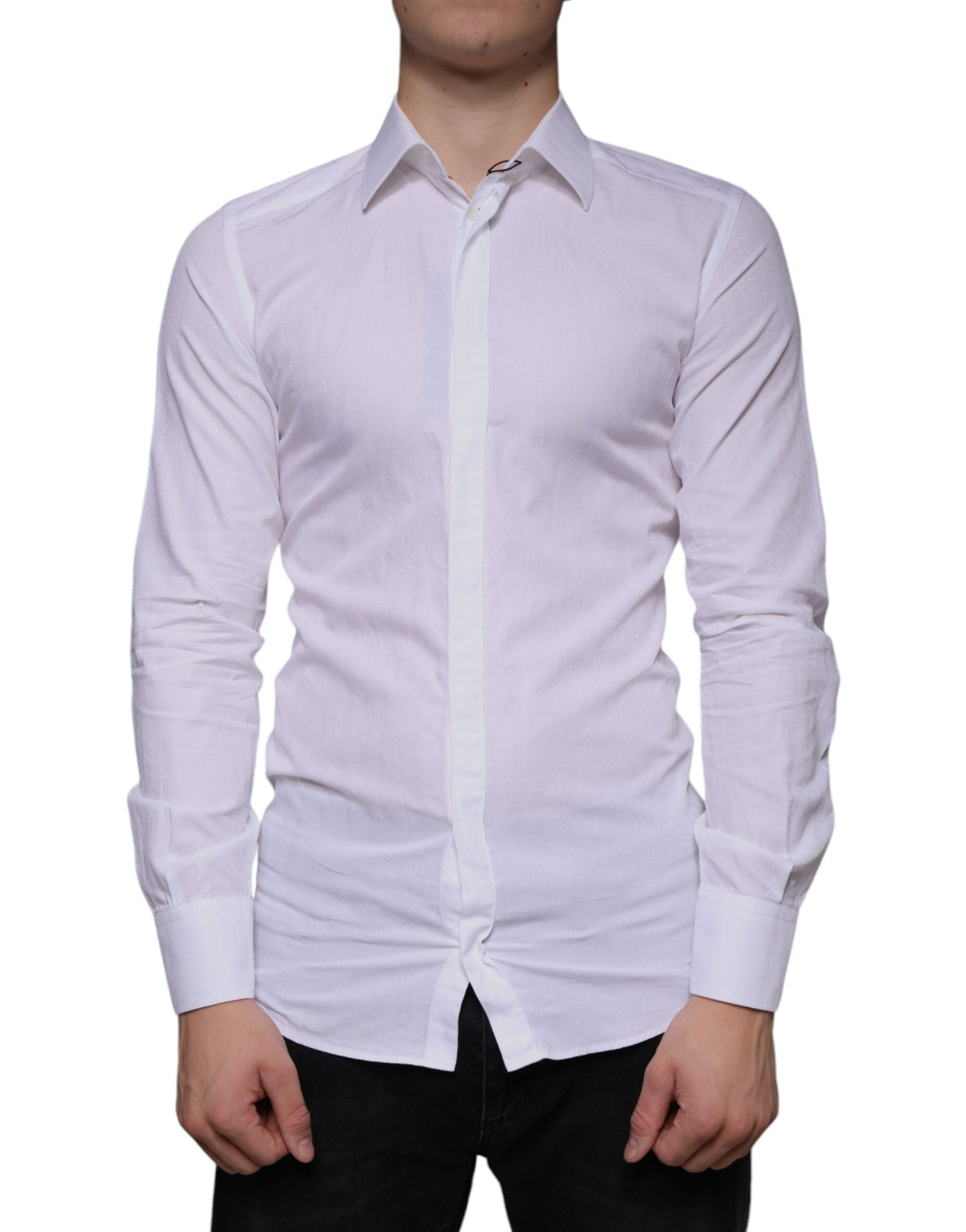 Chemise Dolce & Gabbana GOLD blanche