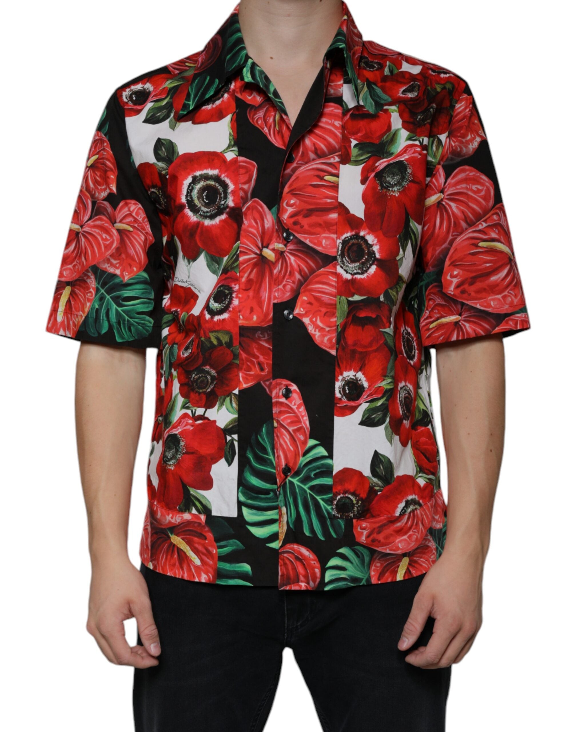 Chemise Dolce & Gabbana à fleurs multicolore