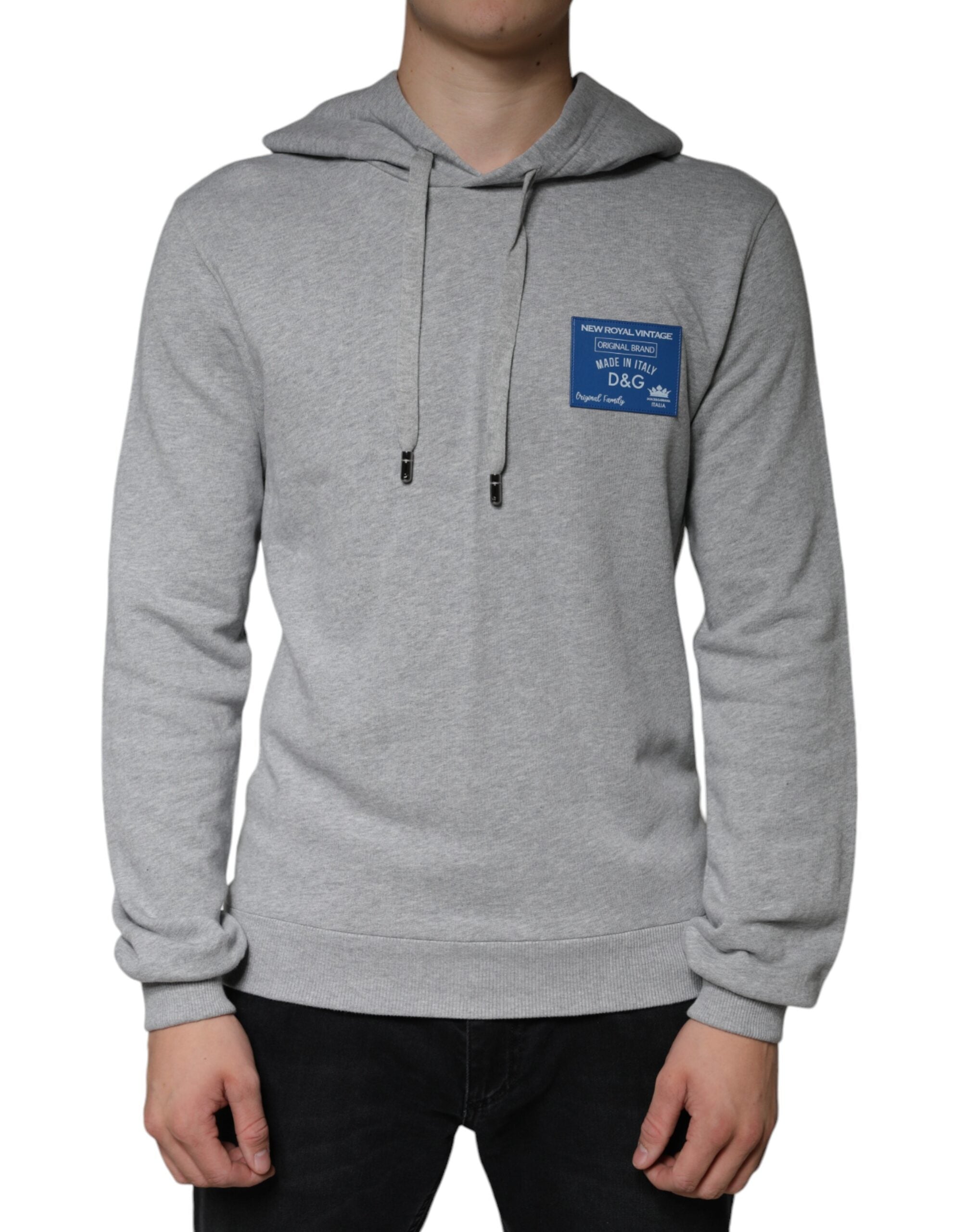 Sweatshirt à capuche Dolce & Gabbana gris