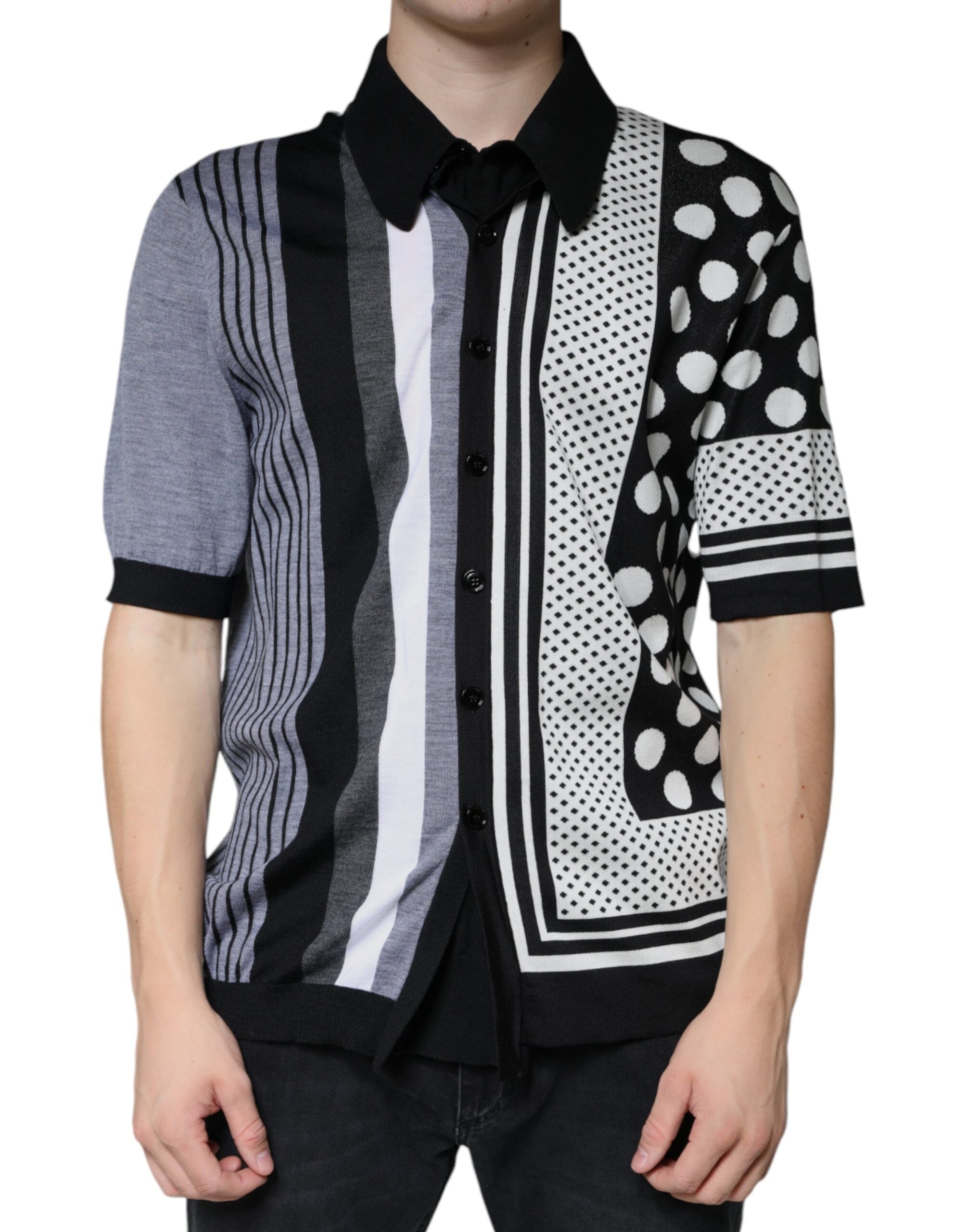 Polo Dolce & Gabbana noir et blanc