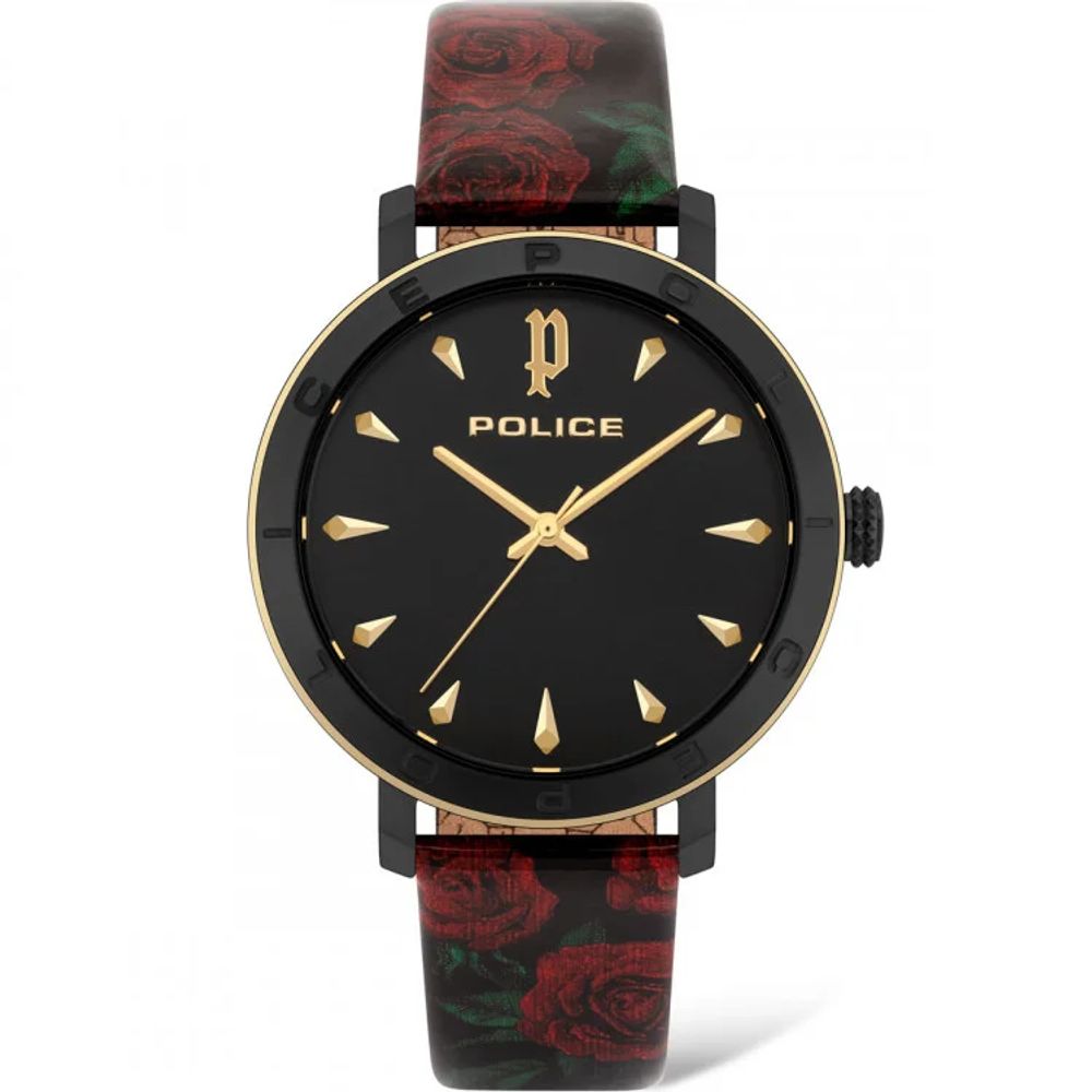 Montre Red analogique noire rouge