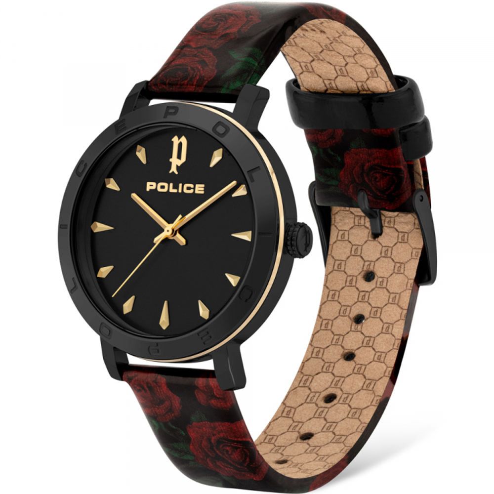 Montre Red analogique noire rouge