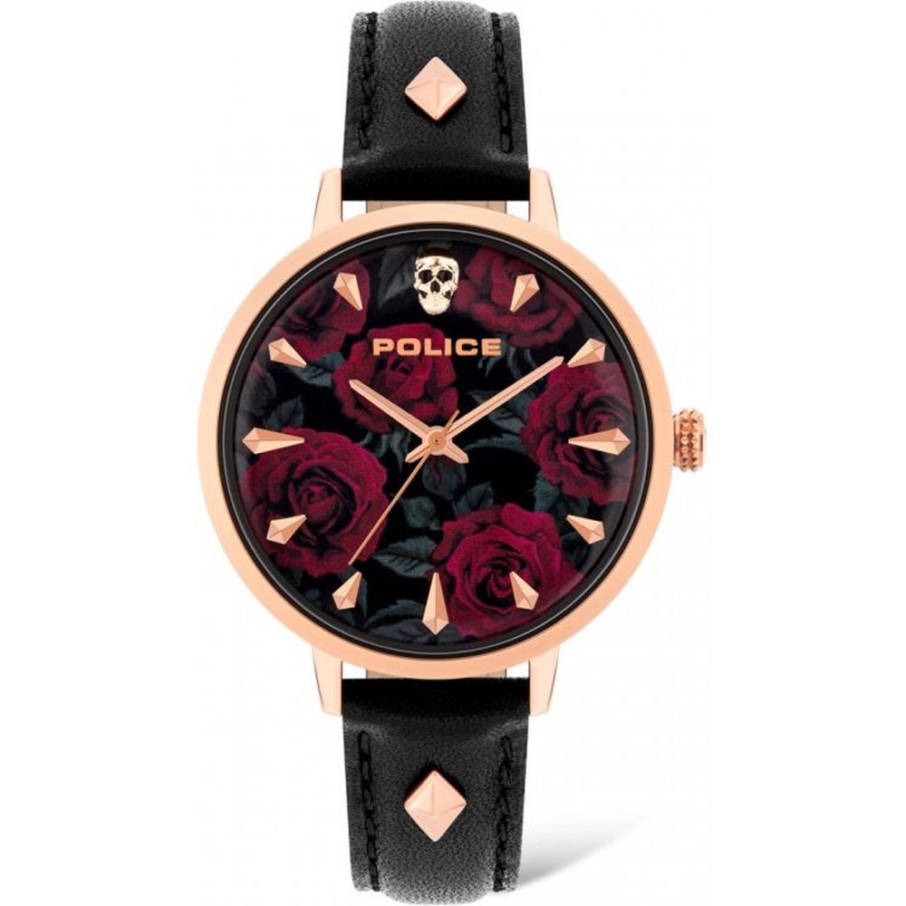 Montre quartz Noir Rouge