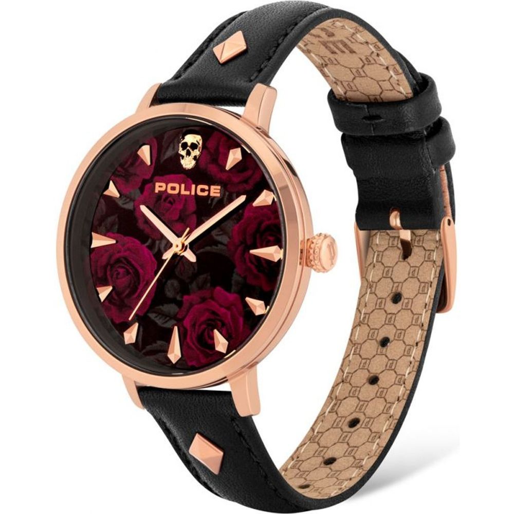 Montre quartz Noir Rouge