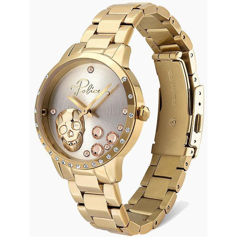 Montre Gold en acier inoxydable dorée