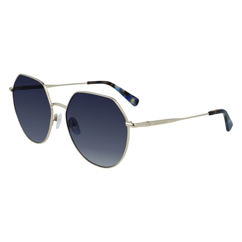 Lunettes Longchamp LO154S dorées et bleues