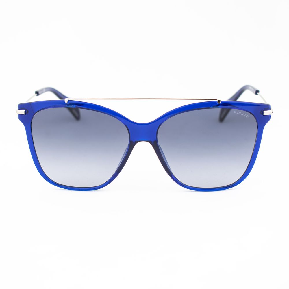 Lunettes Police SPL404 bleu argenté