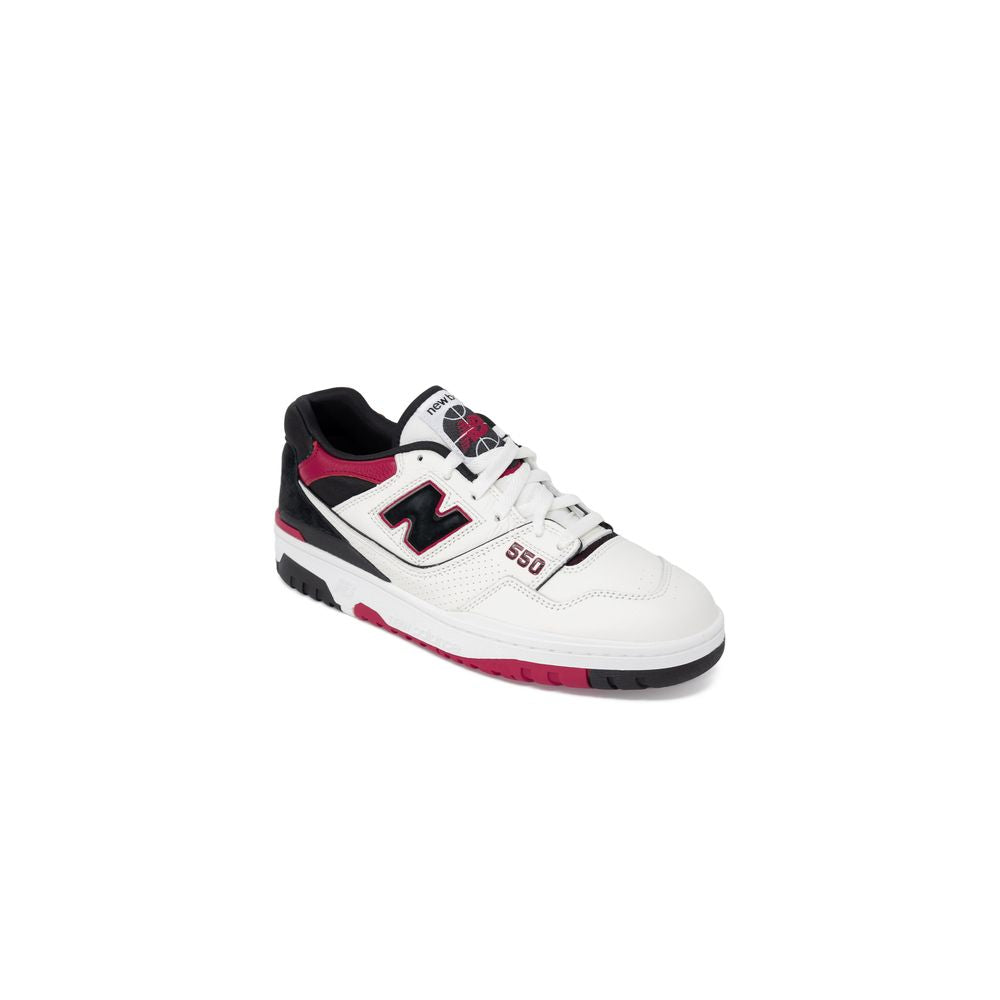 Baskets red leather rouges
