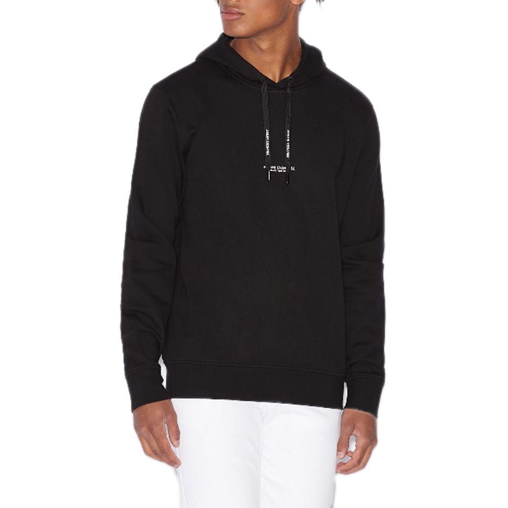 Sweat à capuche Armani Exchange noir