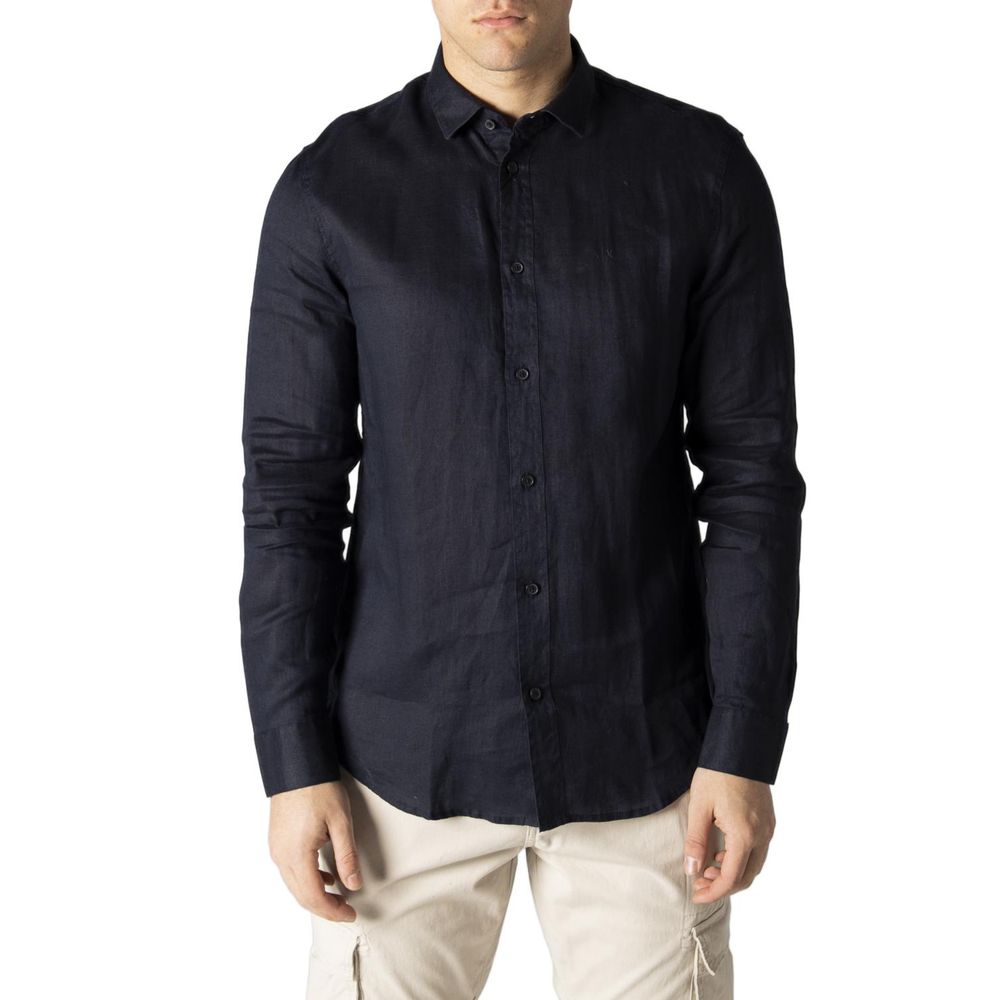Chemise Armani Exchange bleue