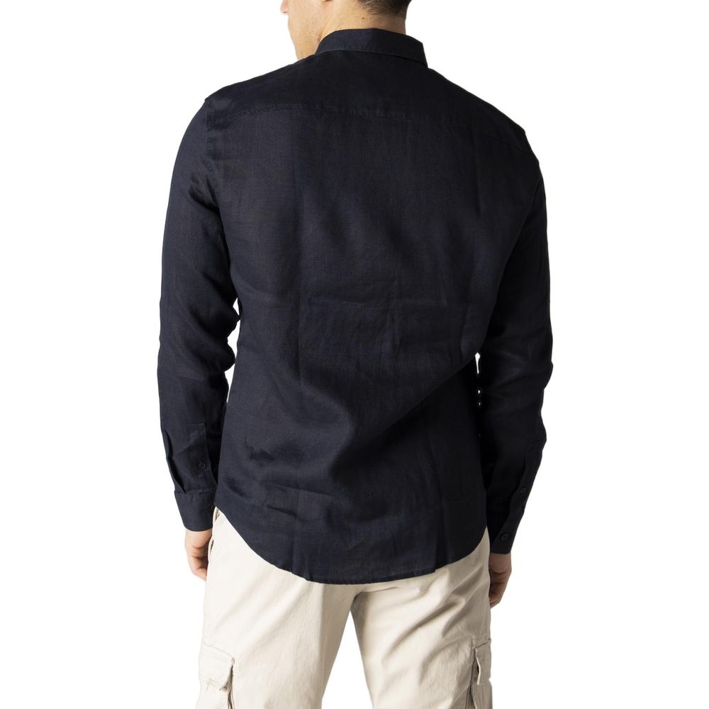 Chemise Armani Exchange bleue
