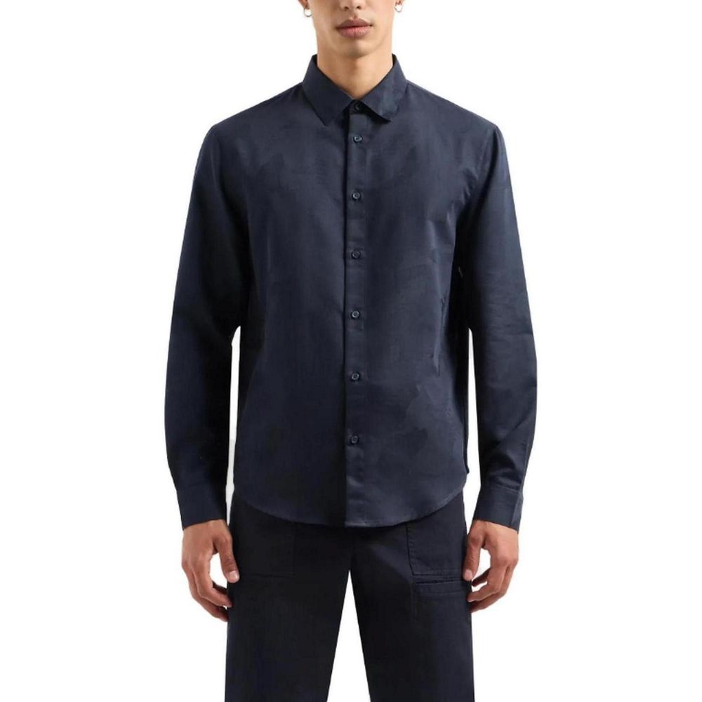 Chemise Armani Exchange bleue