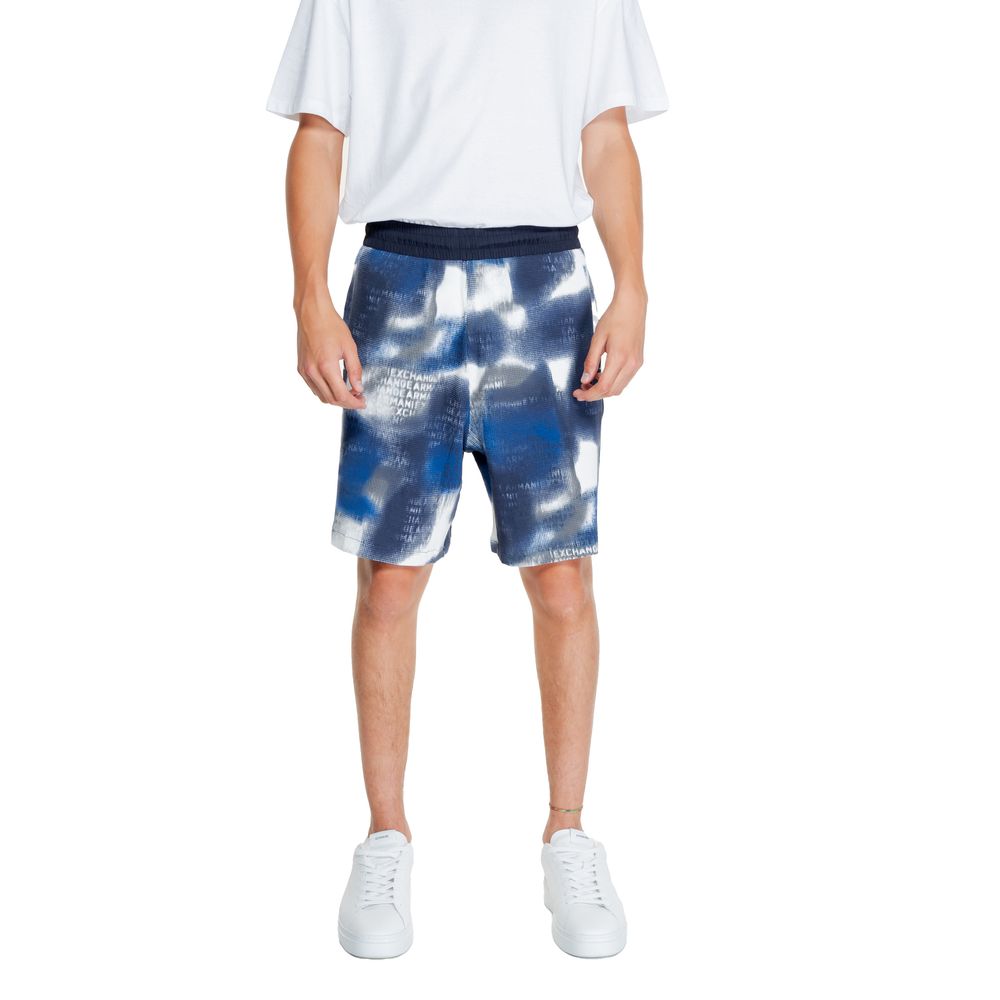 Bermudas Non spécifiée Blue Cotton bleus