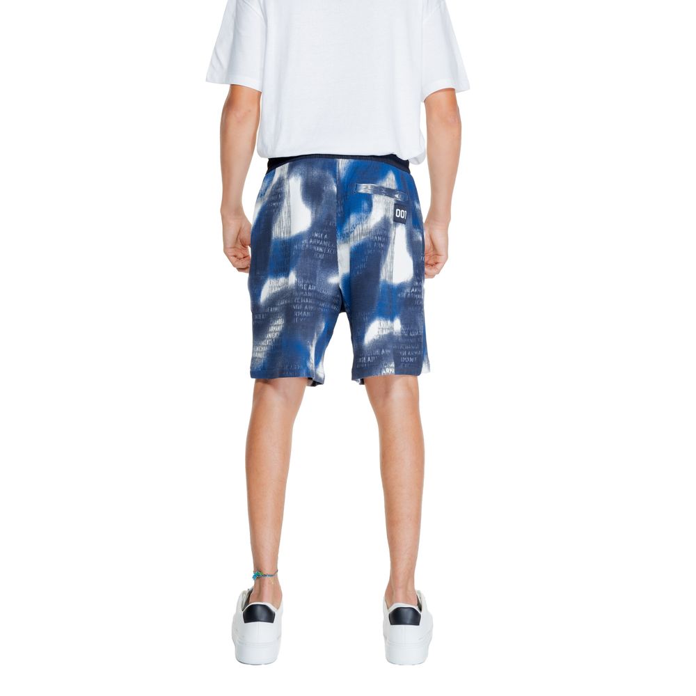 Bermudas Non spécifiée Blue Cotton bleus