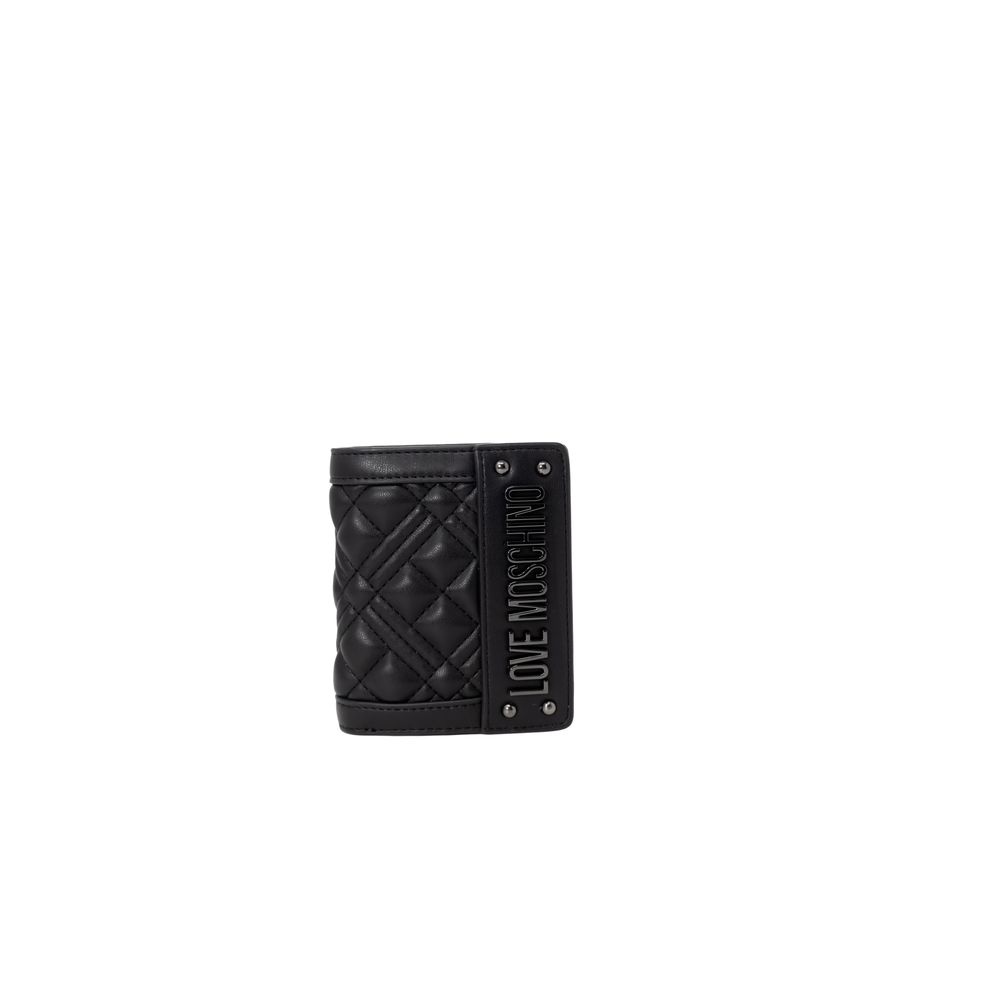 Portefeuille Love Moschino QUILTED noir