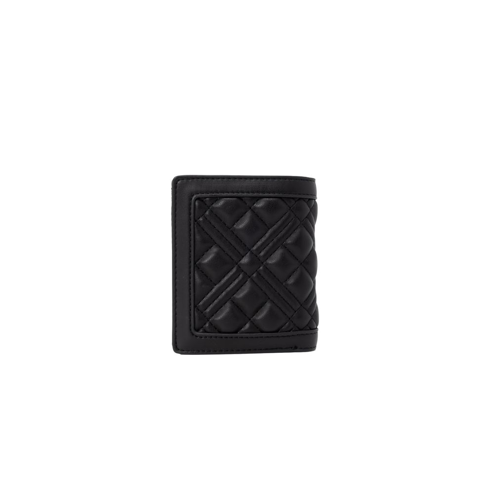 Portefeuille Love Moschino QUILTED noir
