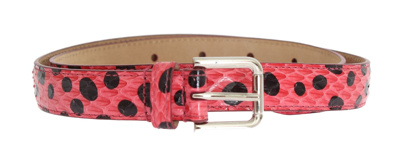 Ceinture Dolce & Gabbana rose polka