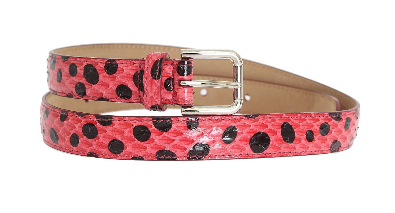 Ceinture Dolce & Gabbana rose polka