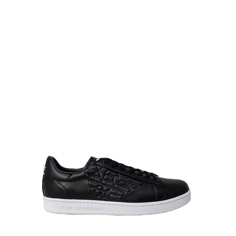 Baskets EA7 X8X001 noires et blanches