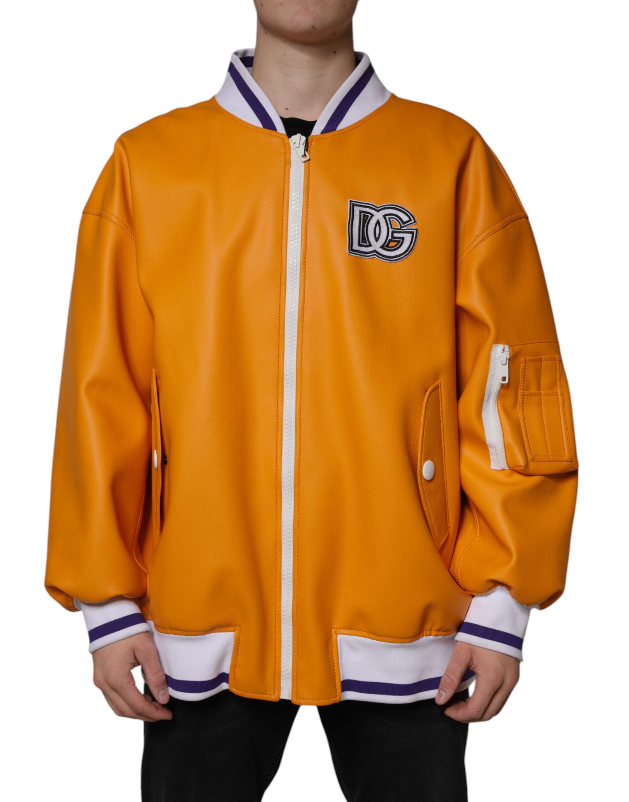 Veste bomber Dolce & Gabbana orange