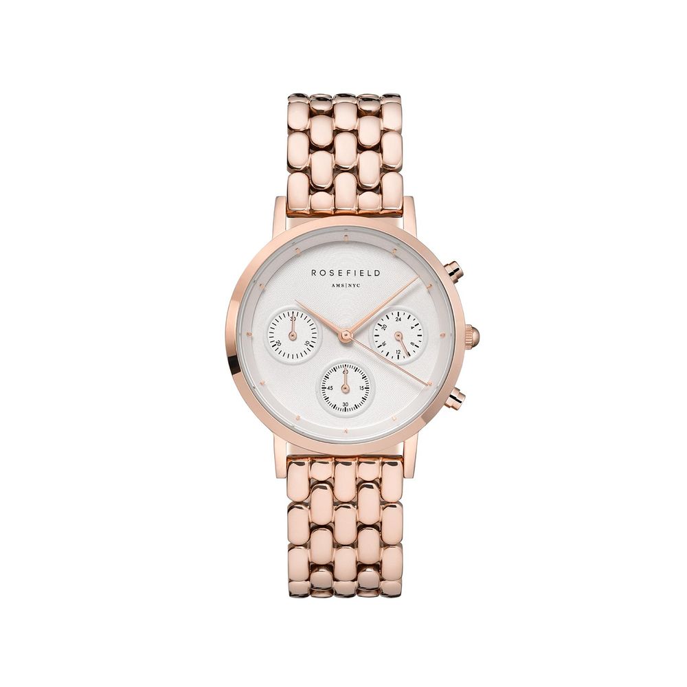 Montre Multicolore à Quartz Rose doré