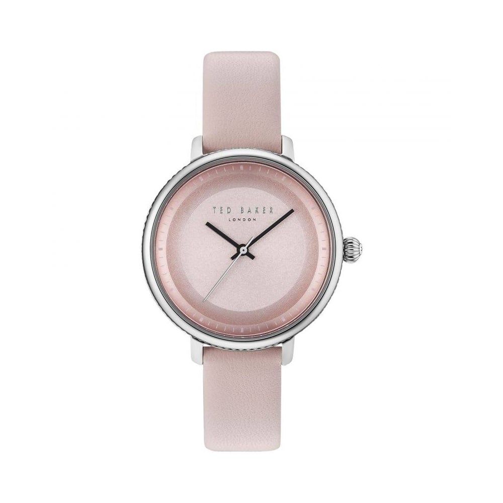 Montre Multicolore en cuir rose