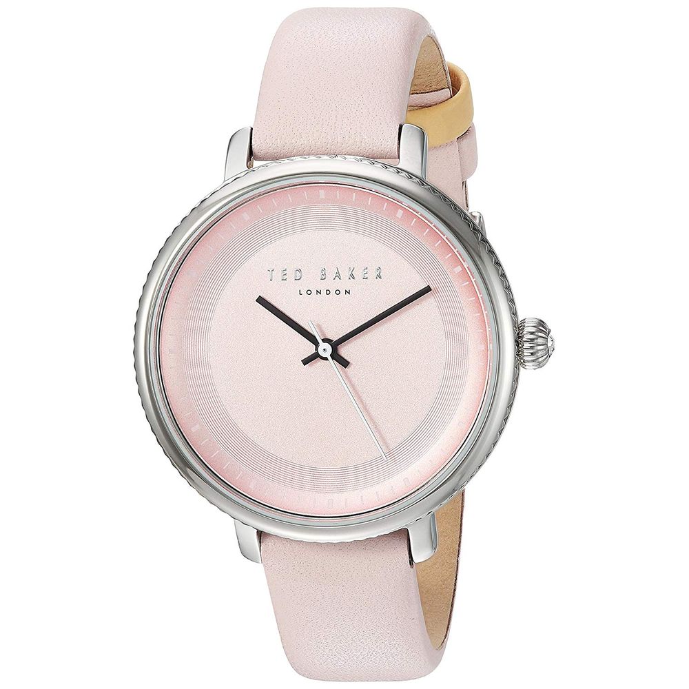 Montre Multicolore en cuir rose
