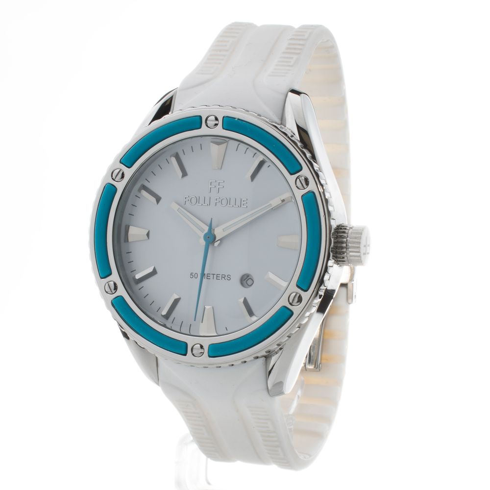 Montre synthétique blanche