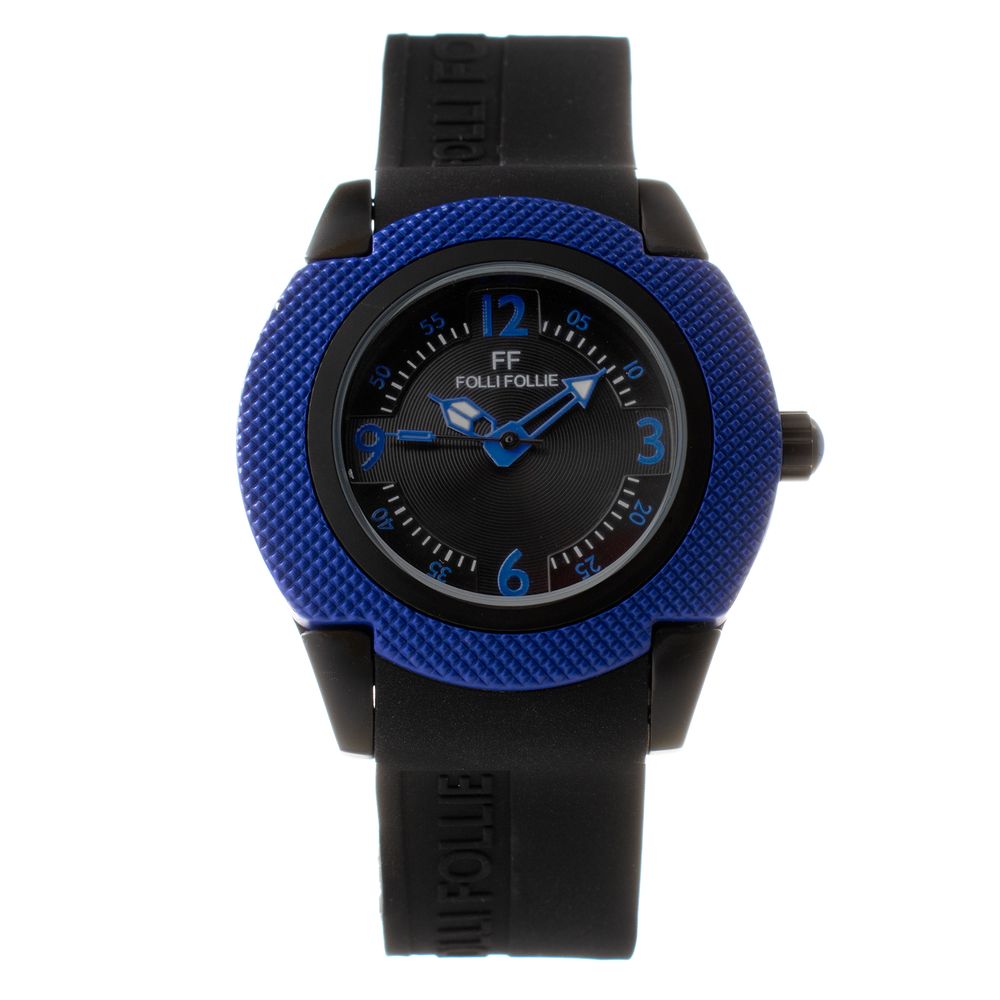 Montre synthétique noire noire
