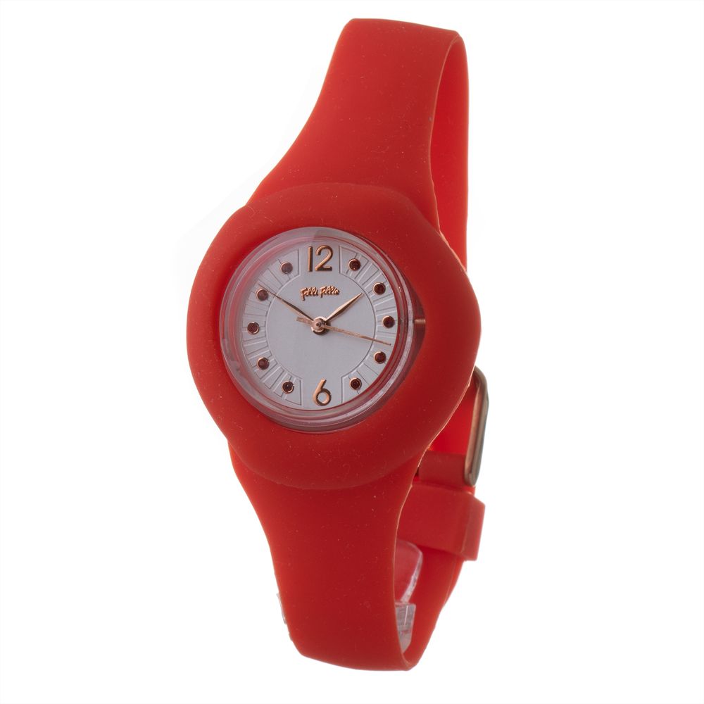 Montre Red Synthétique transparente blanche