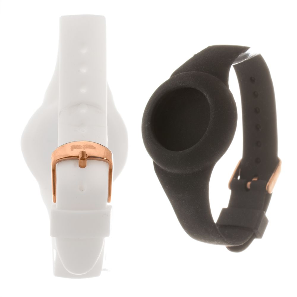 Montre Charlote 2 en 1 noire
