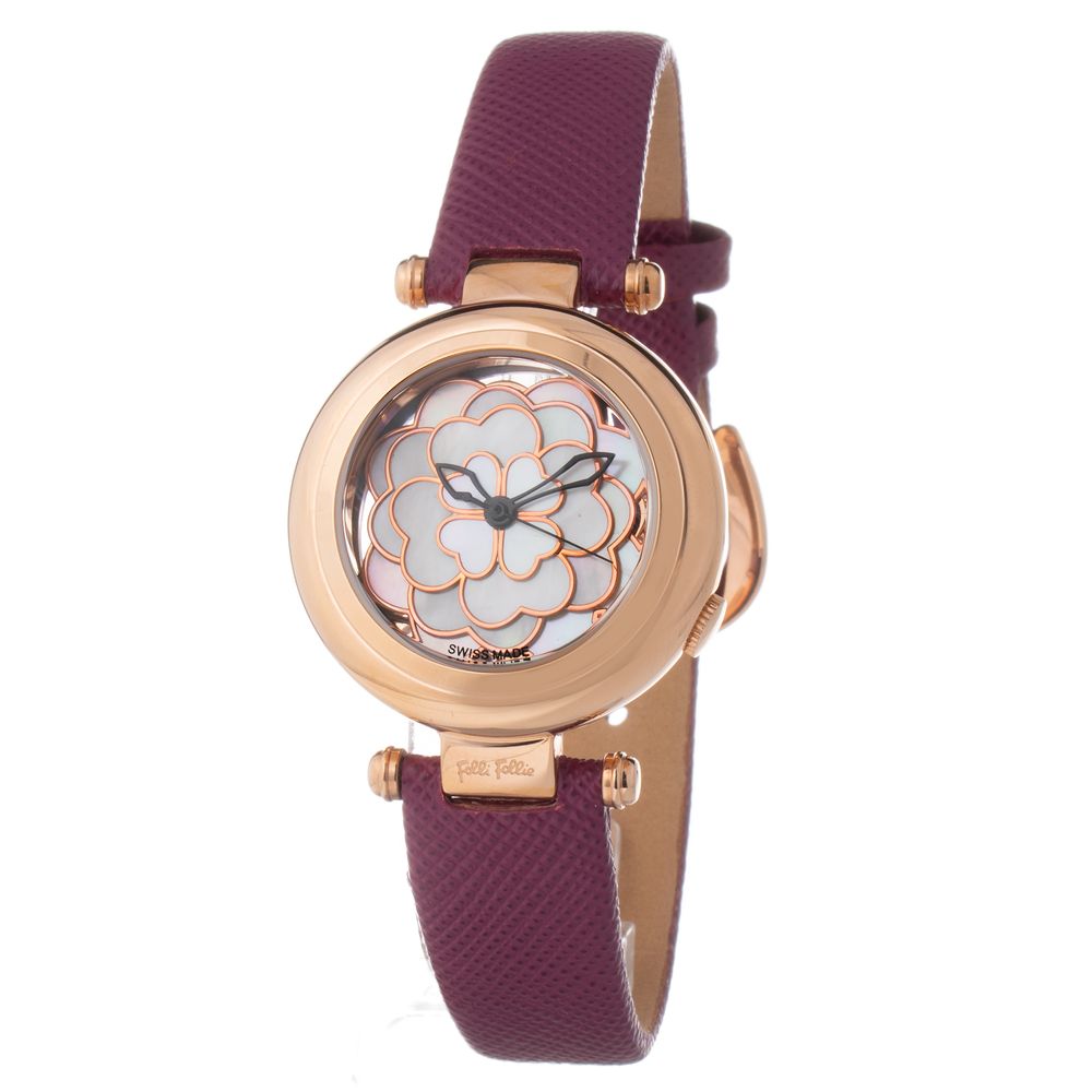 Montre quartz Violet blanc