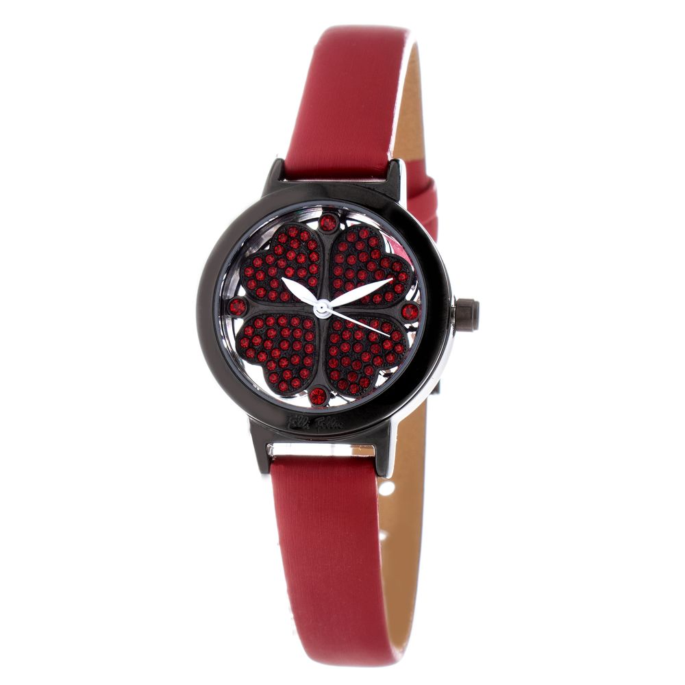 Montre Red cuir rouge