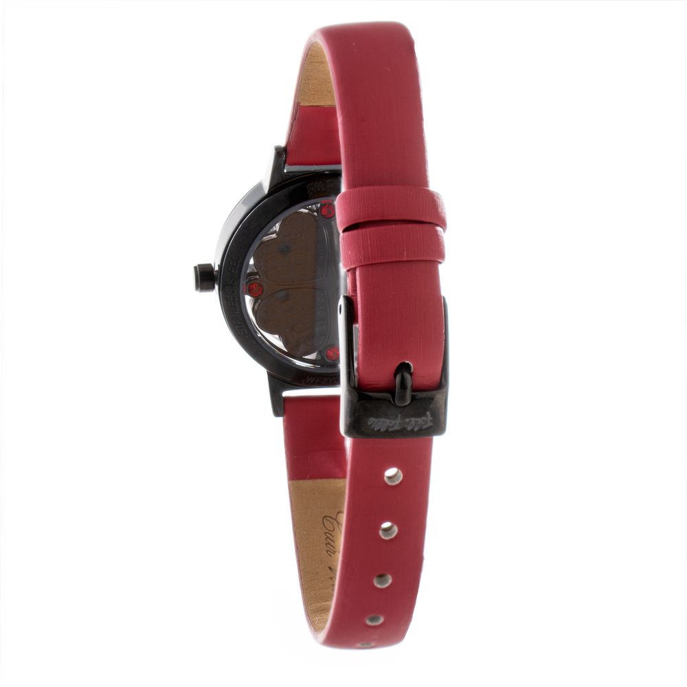 Montre Red cuir rouge