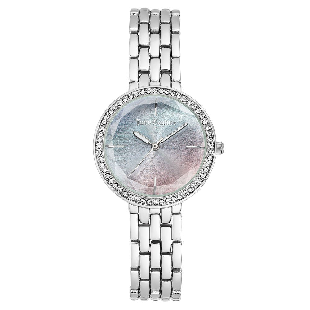 Montre Silver Métal analogique argentée