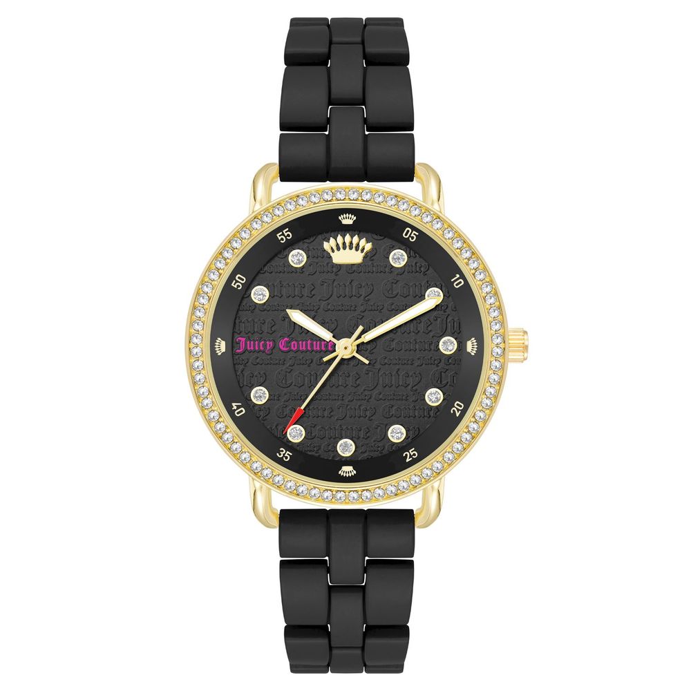 Montre Black Metal dorée
