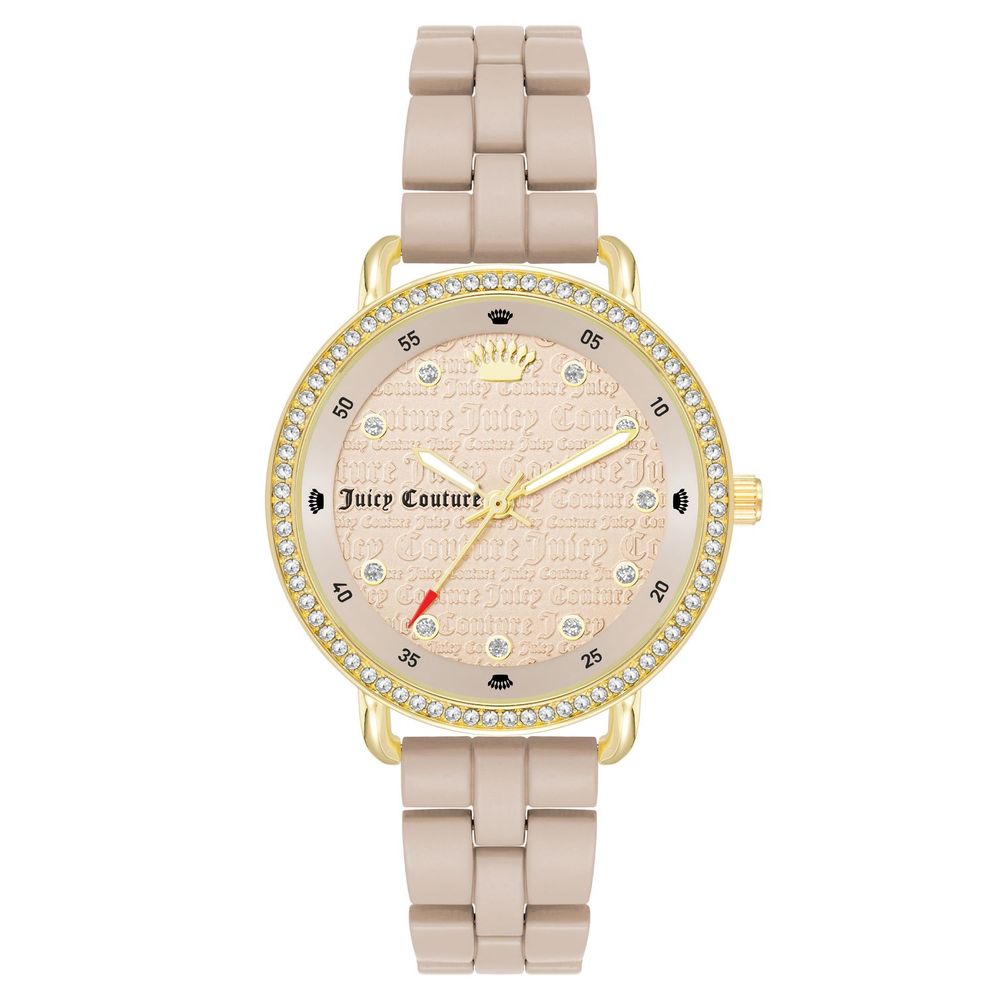 Montre beige Metal dorée