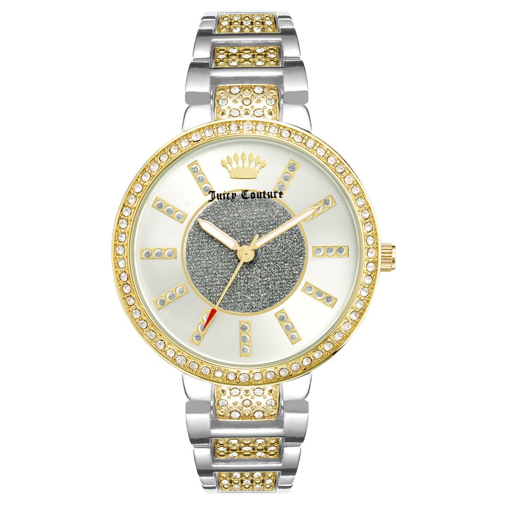 Montre Gold multicolore argentée