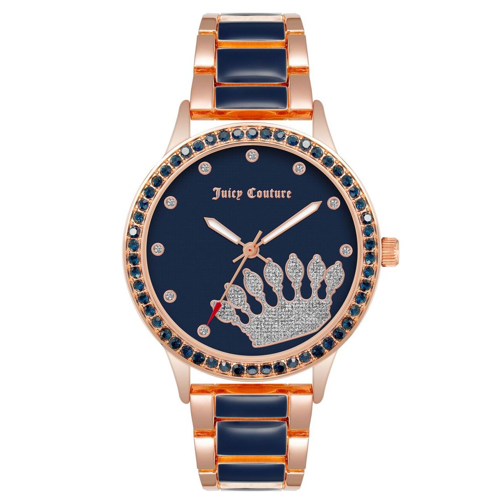 Montre multicolore métal rose