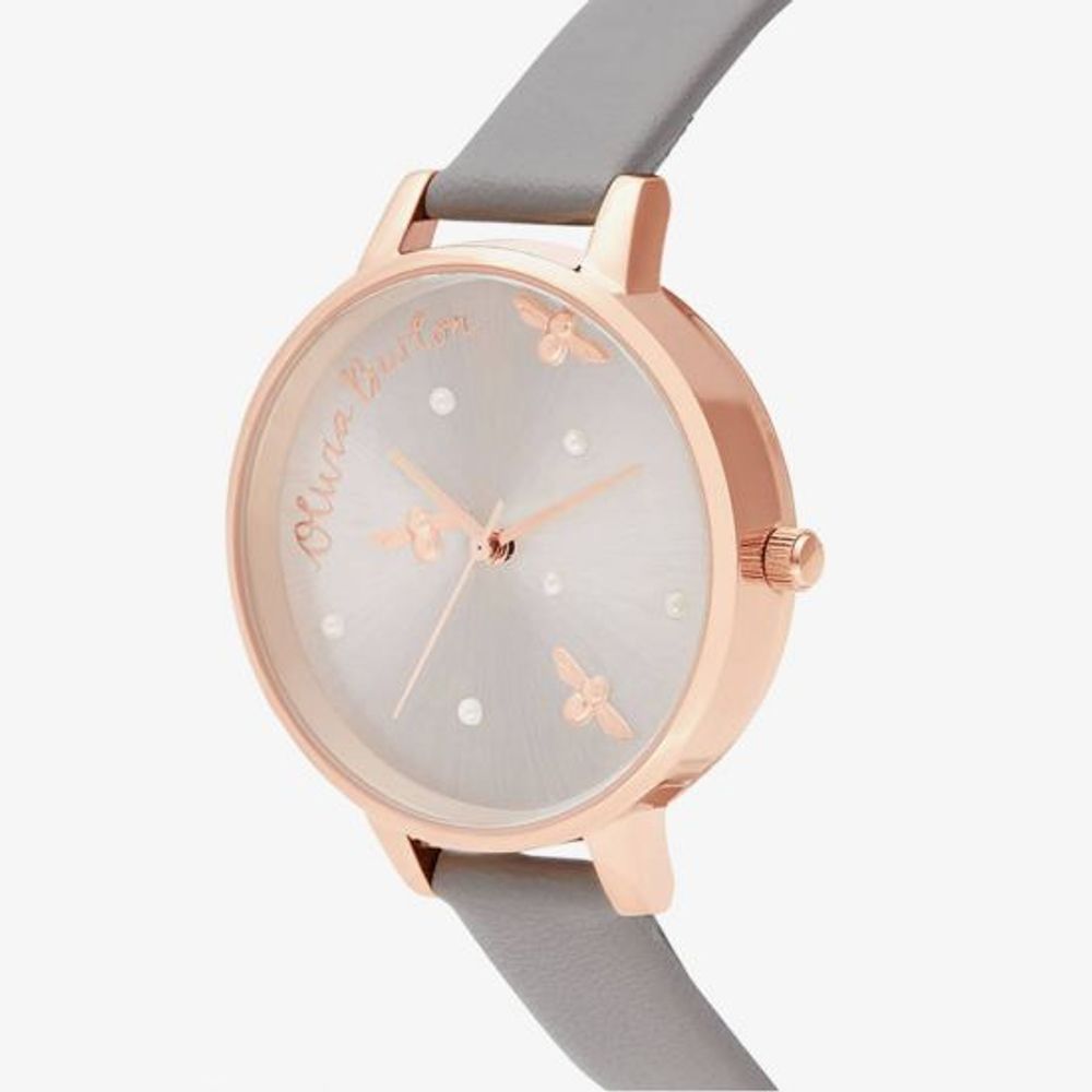 Montre Quartz Libelulas grise