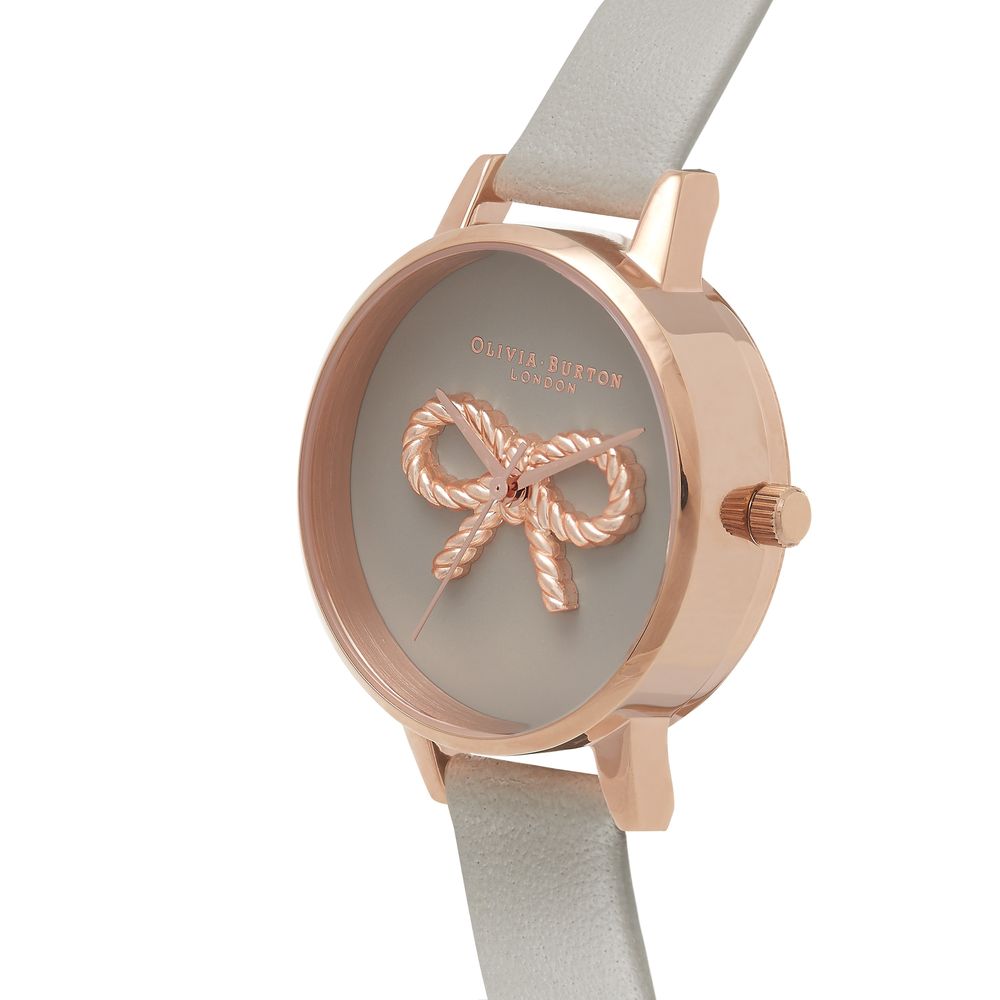 Montre Gray cuir synthétique rose