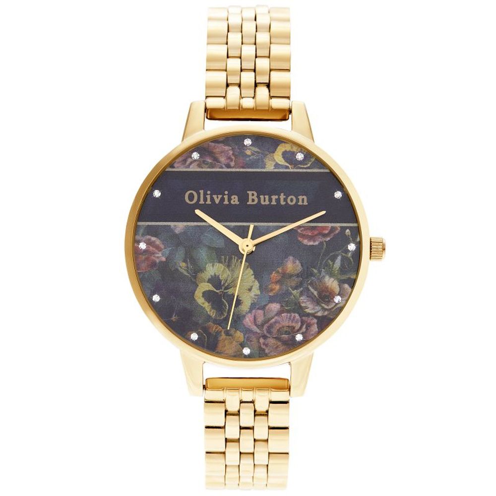 Montre Gold bleue