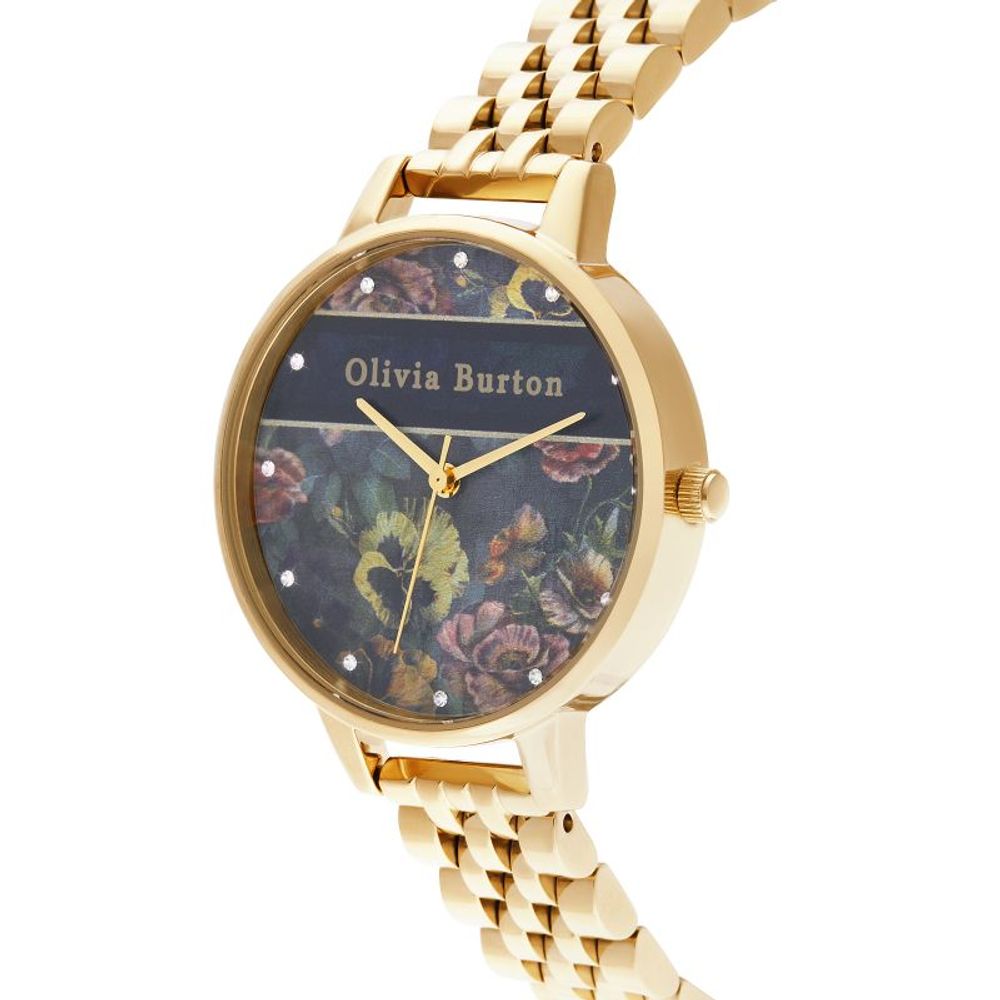 Montre Gold bleue