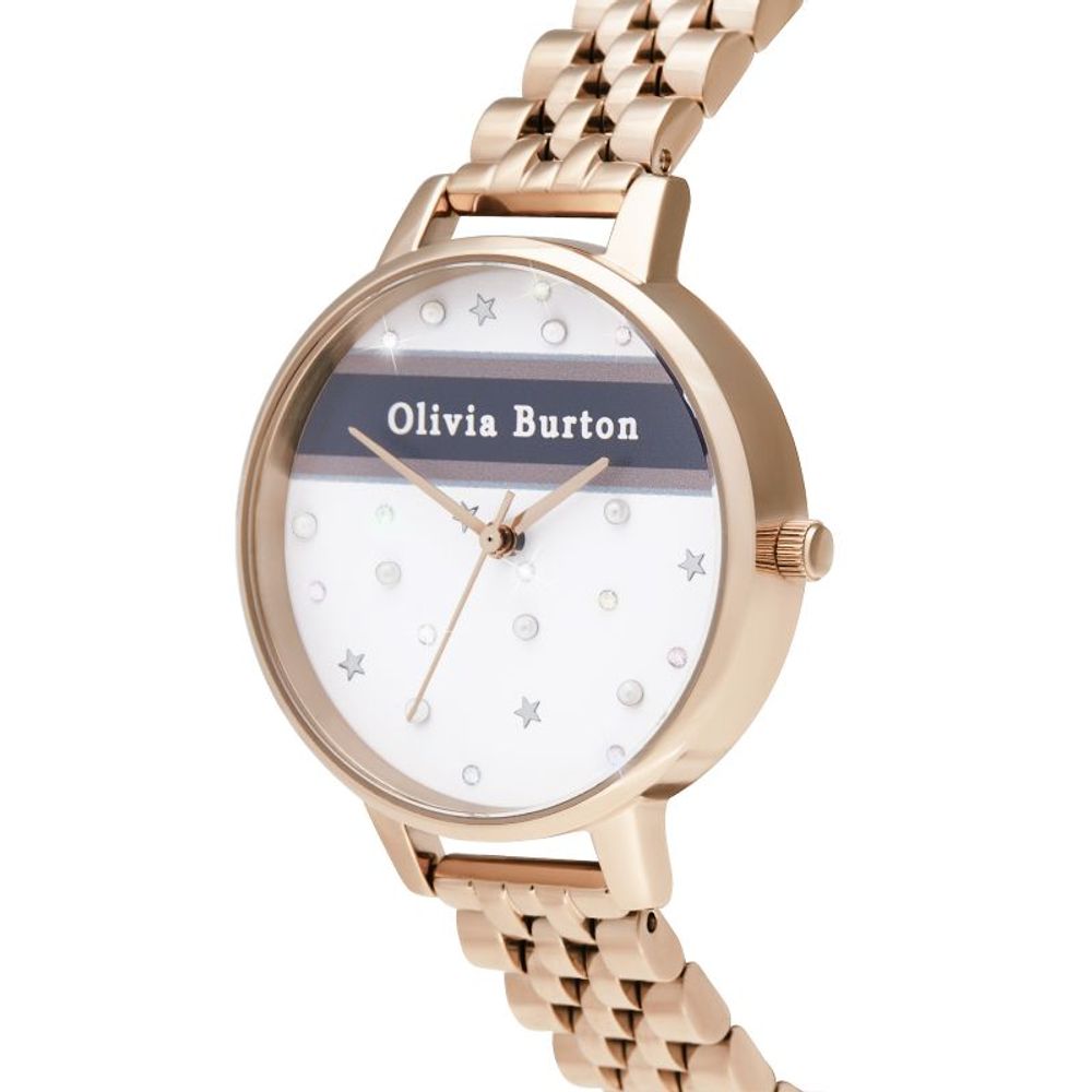 Montre multicolore Stainless Steel rose